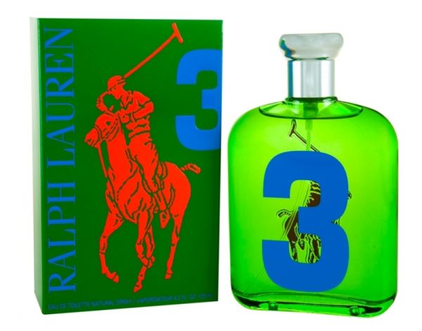 Ralph Lauren Polo Big Pony Green #3 Masculino EDT 75ml